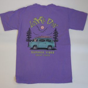 Great Lakes - Lake Day Tee - Purple